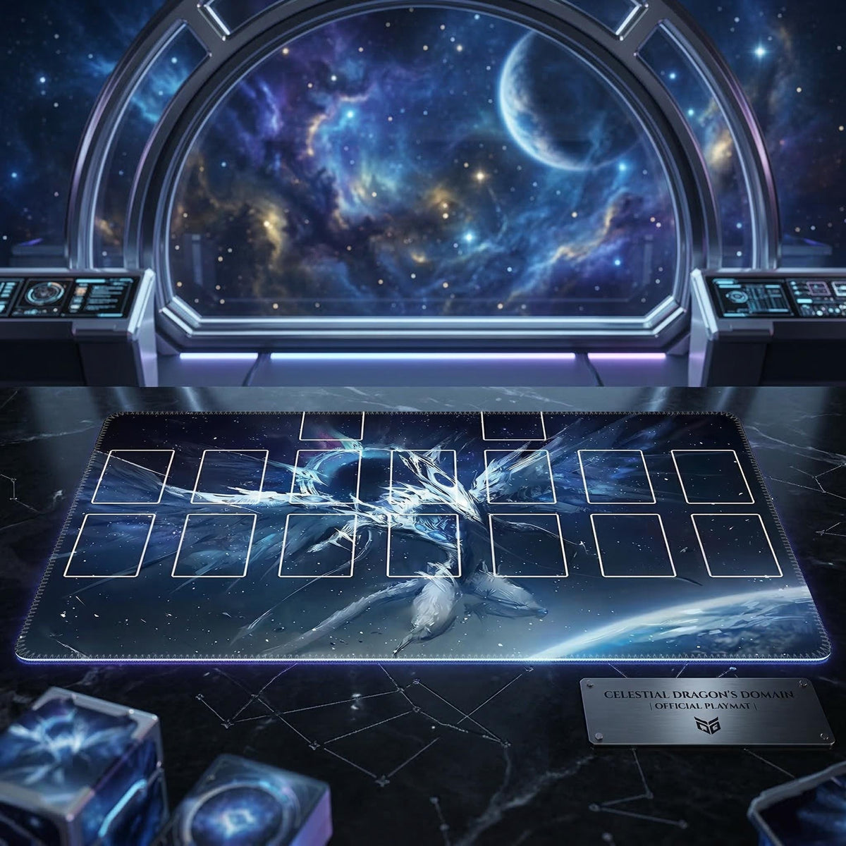 Blue-Eyes Spirit Dragon Yu-Gi-Oh! Playmat
