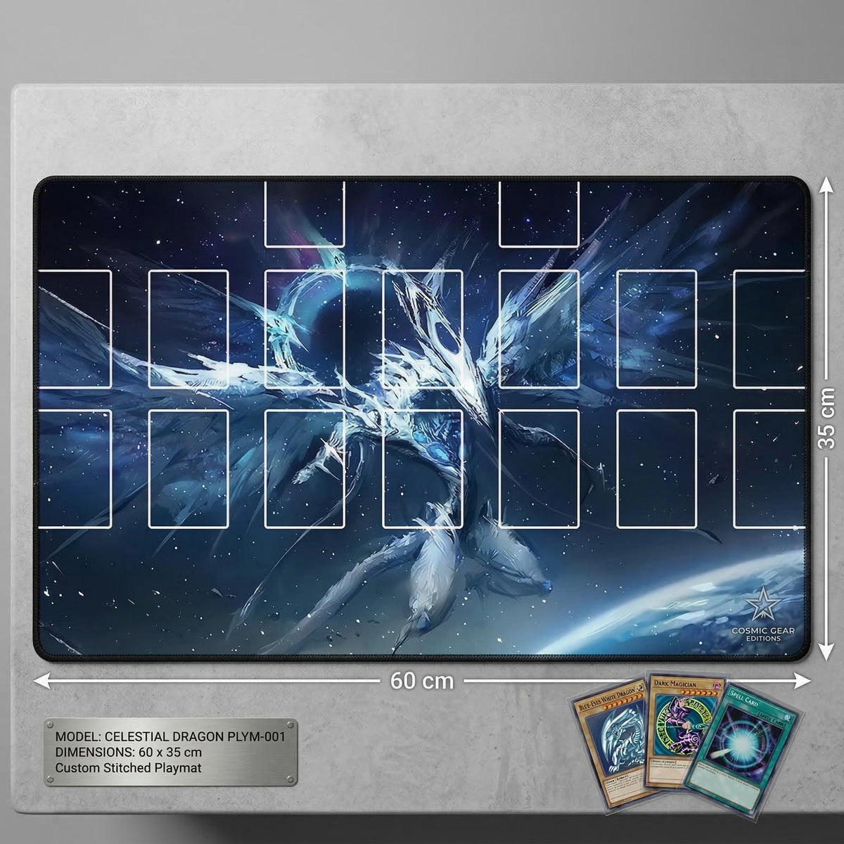 Blue-Eyes Spirit Dragon Yu-Gi-Oh! Playmat