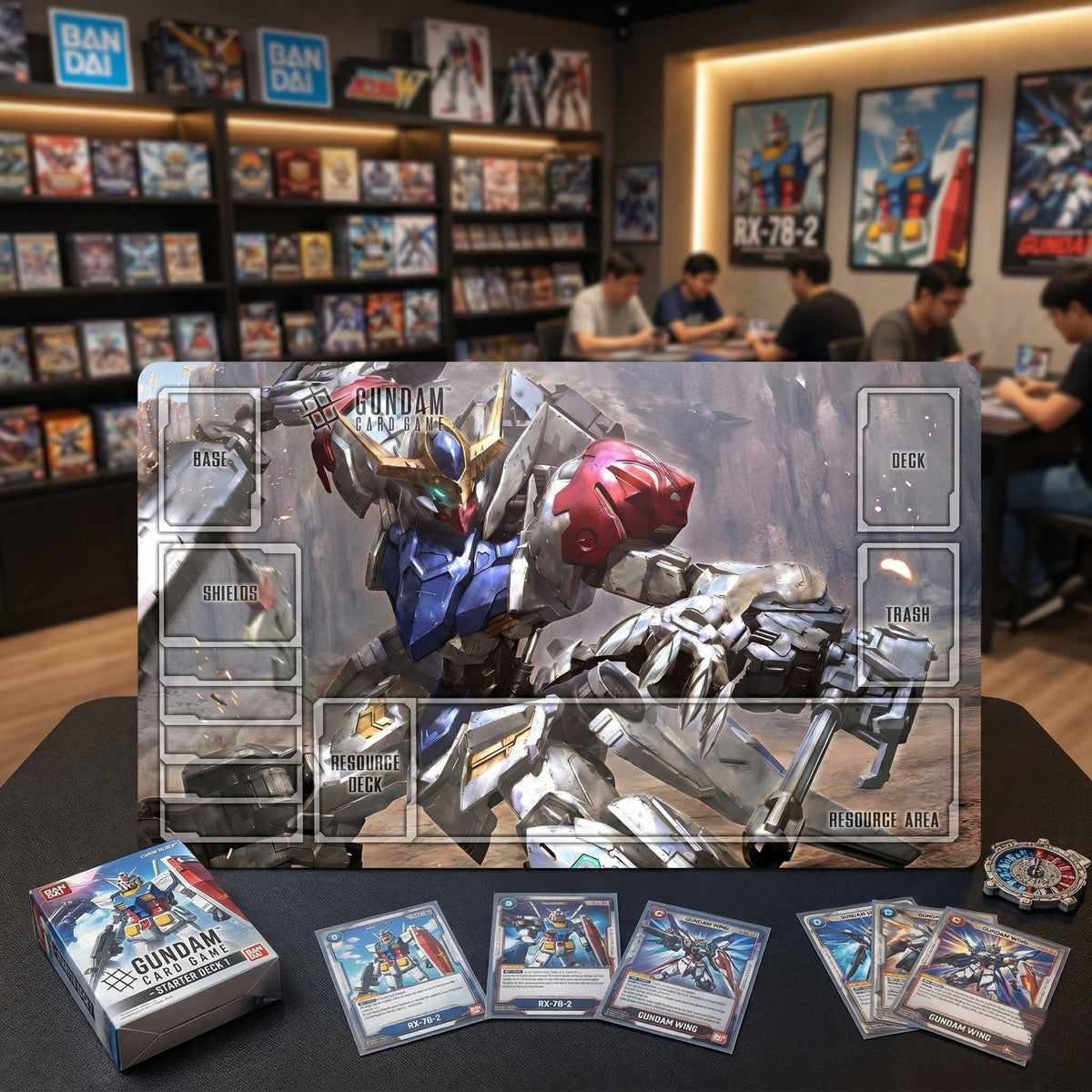 Gundam Barbatos Lupus Rex Playmat