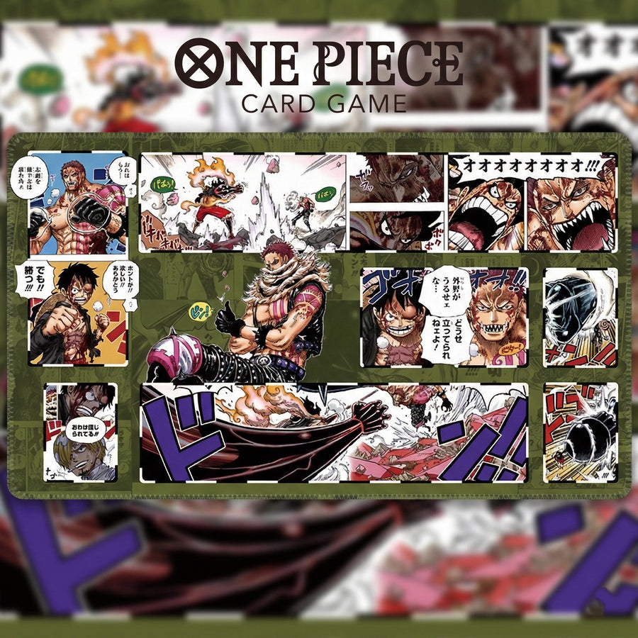 Luffy vs Katakuri Snakeman One Piece Playmat