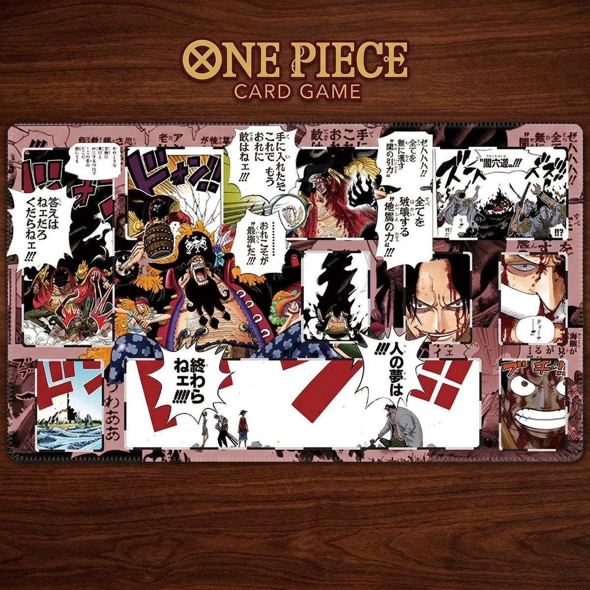 Blackbeard Marshall D. Teach One Piece Playmat II