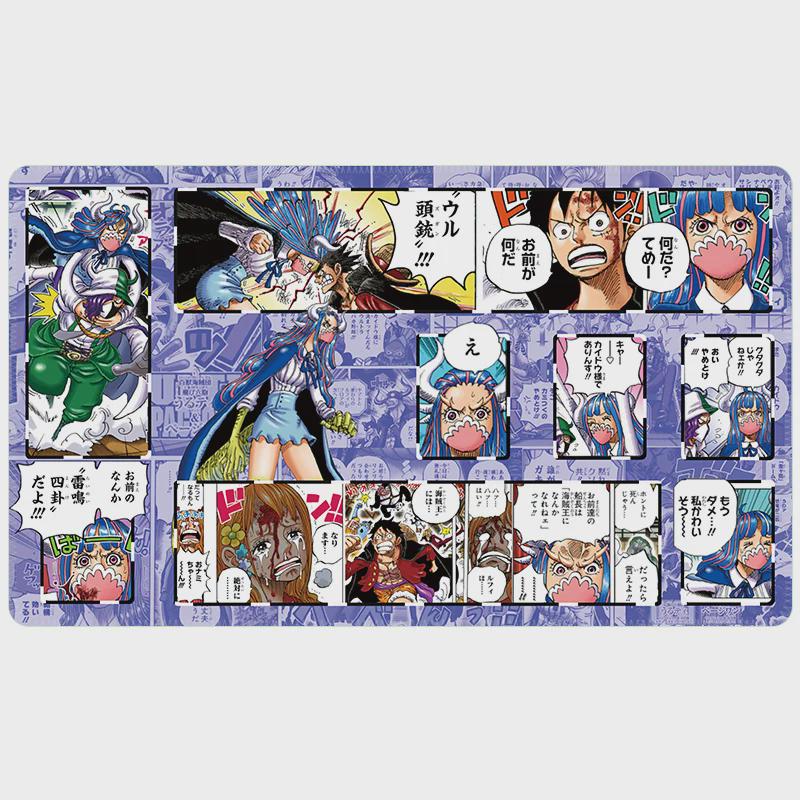 Tappetino da gioco One Piece con pannello manga di Ulti