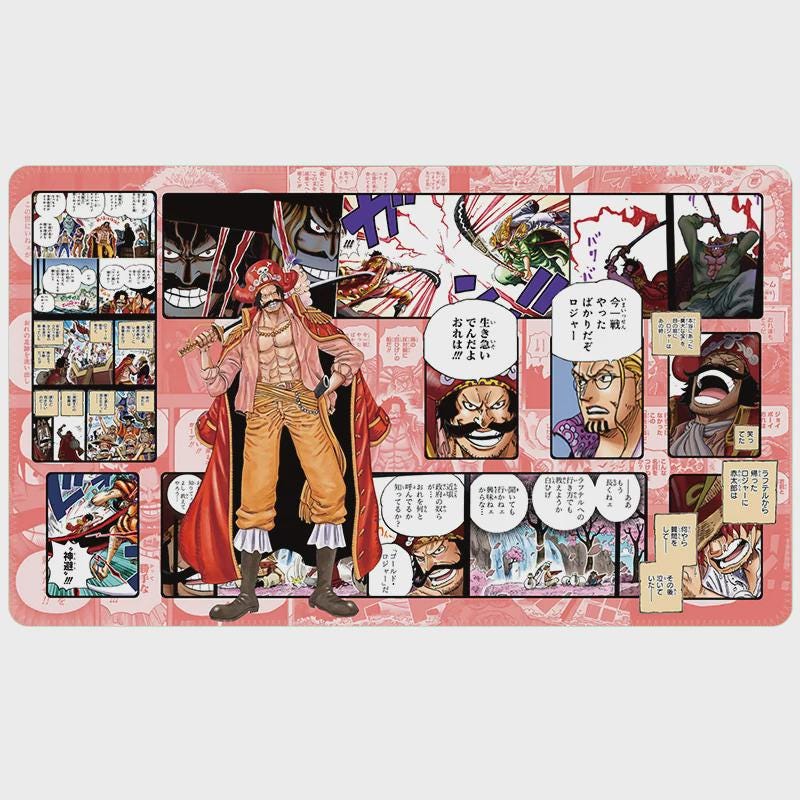Gol D. Roger Pirate King One Piece Playmat