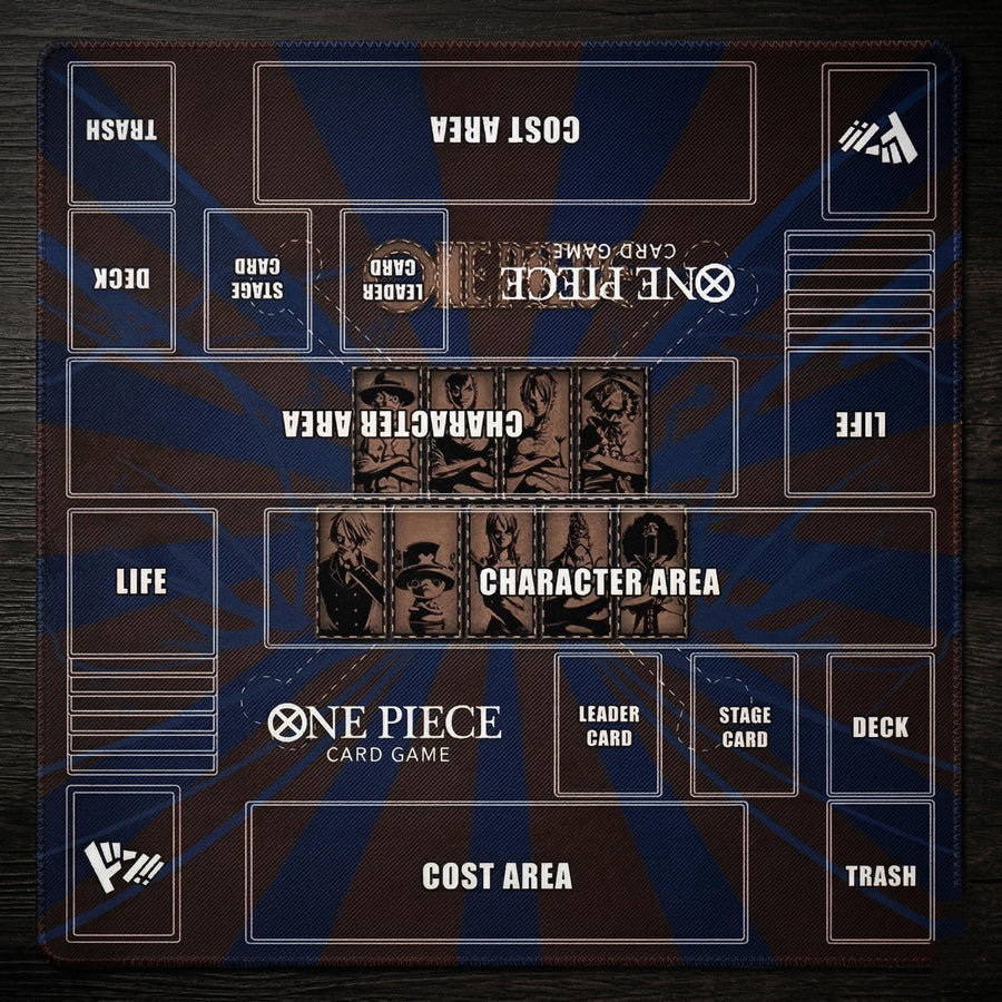 Straw Hat Crew Two-Player One Piece Playmat