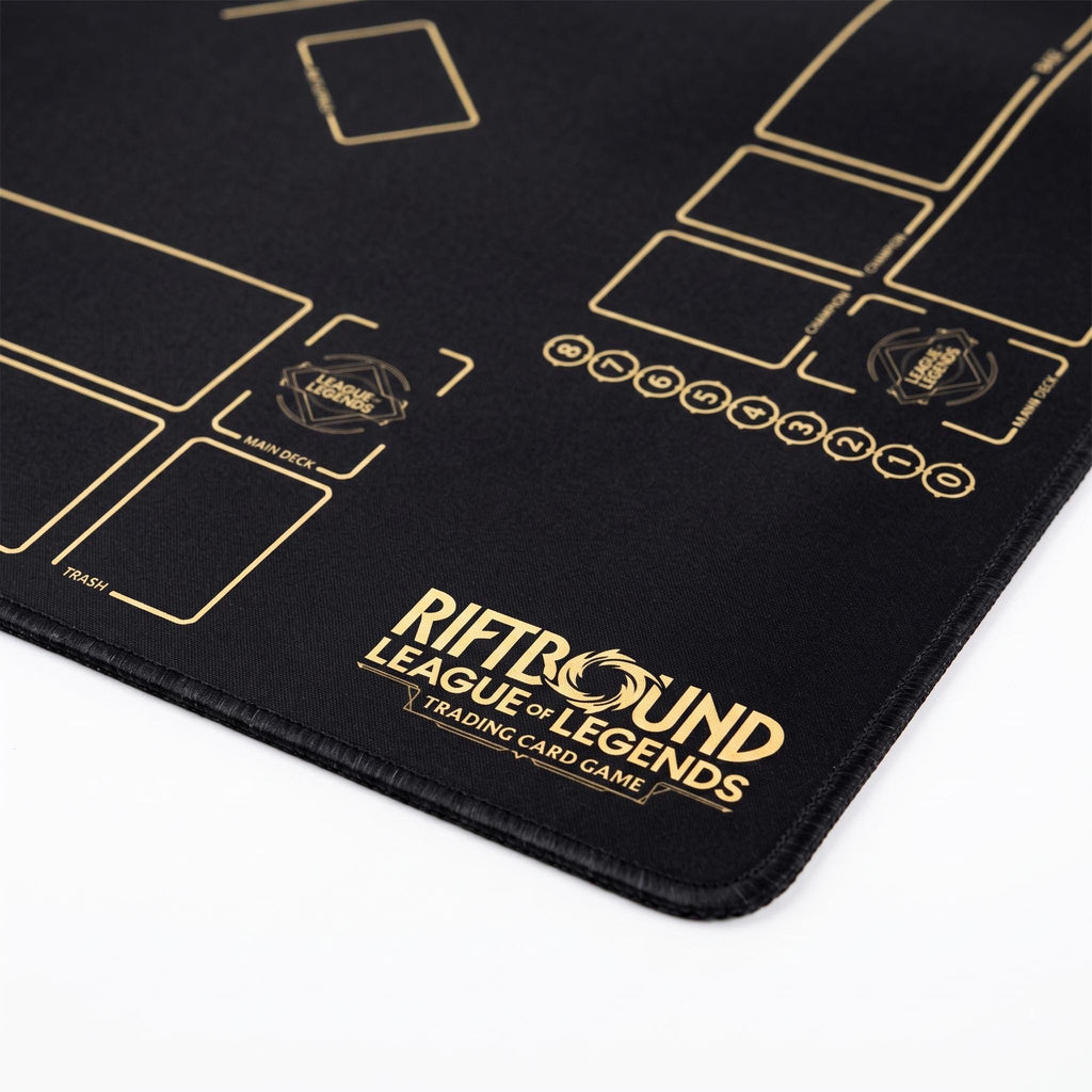 2v2 Four Player Riftbound LOL Playmat - 4-Player League of Legends Trading Card Game Table Mat - TCG Arena Desk Pad 100 x 100 cm