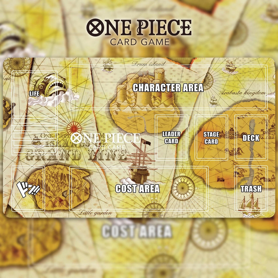 Grand Line Vintage Map One Piece Playmat