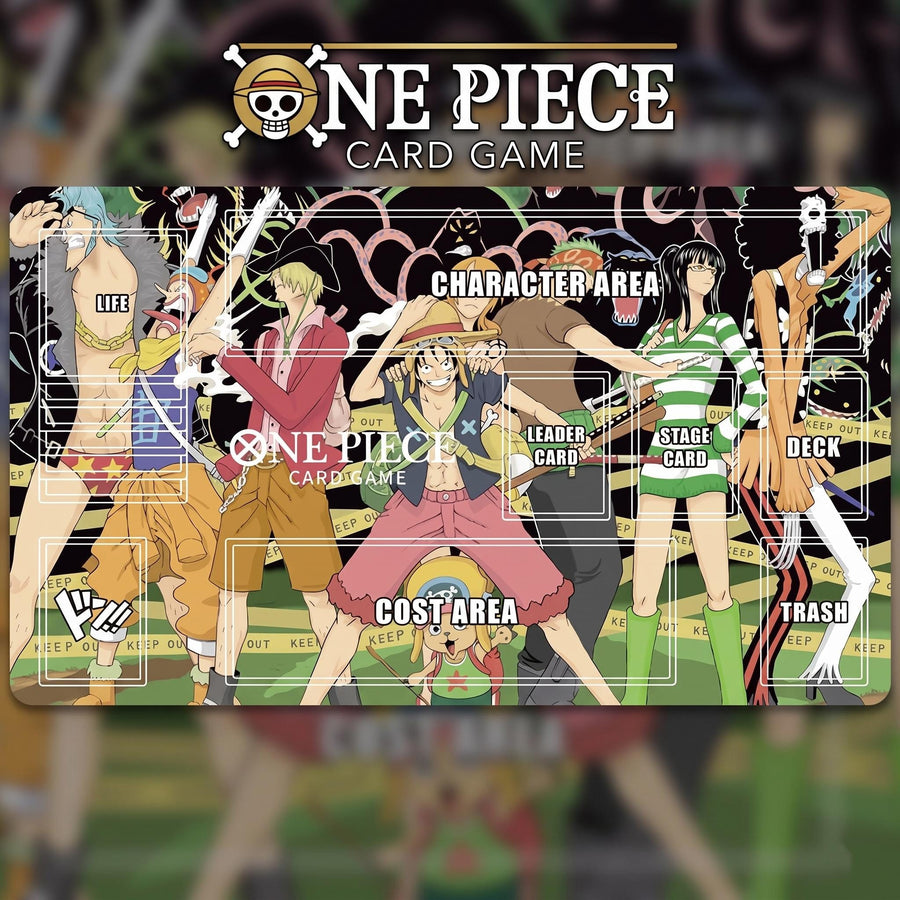 Straw Hat Pirates Luffy & Zoro Playmat
