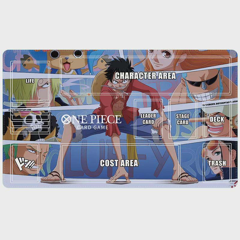 Strohhut-Bande & Nakama One Piece Spielmatte