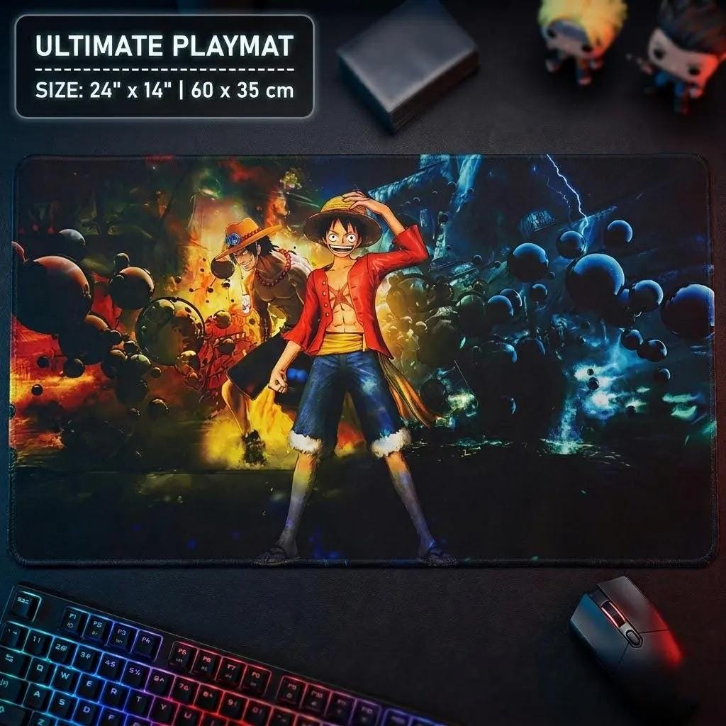 Luffy & Ace One Piece Playmat
