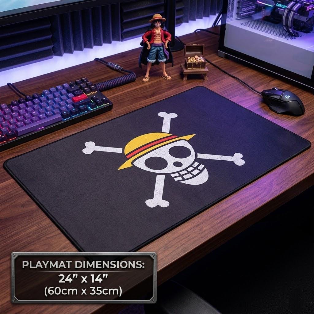 Strohhutbande Jolly Roger One Piece Spielmatte