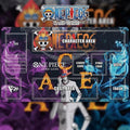 Portgas D. Ace One Piece TCG Playmat - Custom Card Game Mat with Zones - Fire & Smoke Ace Anime Desk Mat - High Quality TCG Accessories