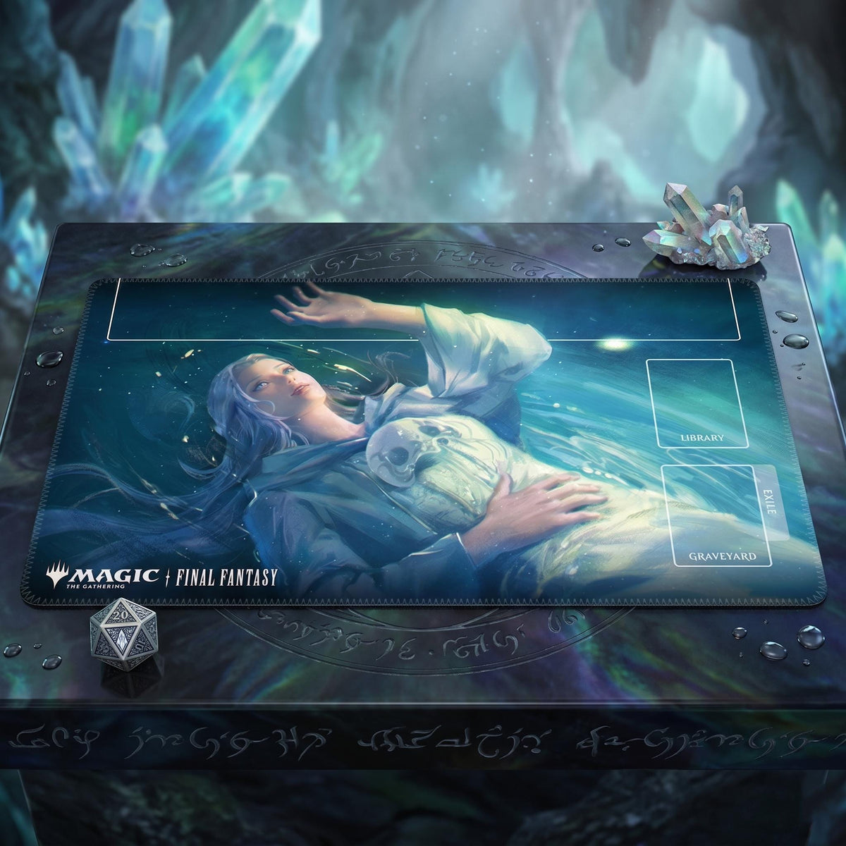 Aerith Final Fantasy MTG Spielmatte