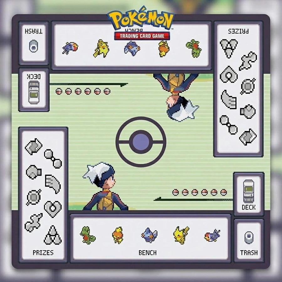 Two-Player Pokemon Duel Playmat