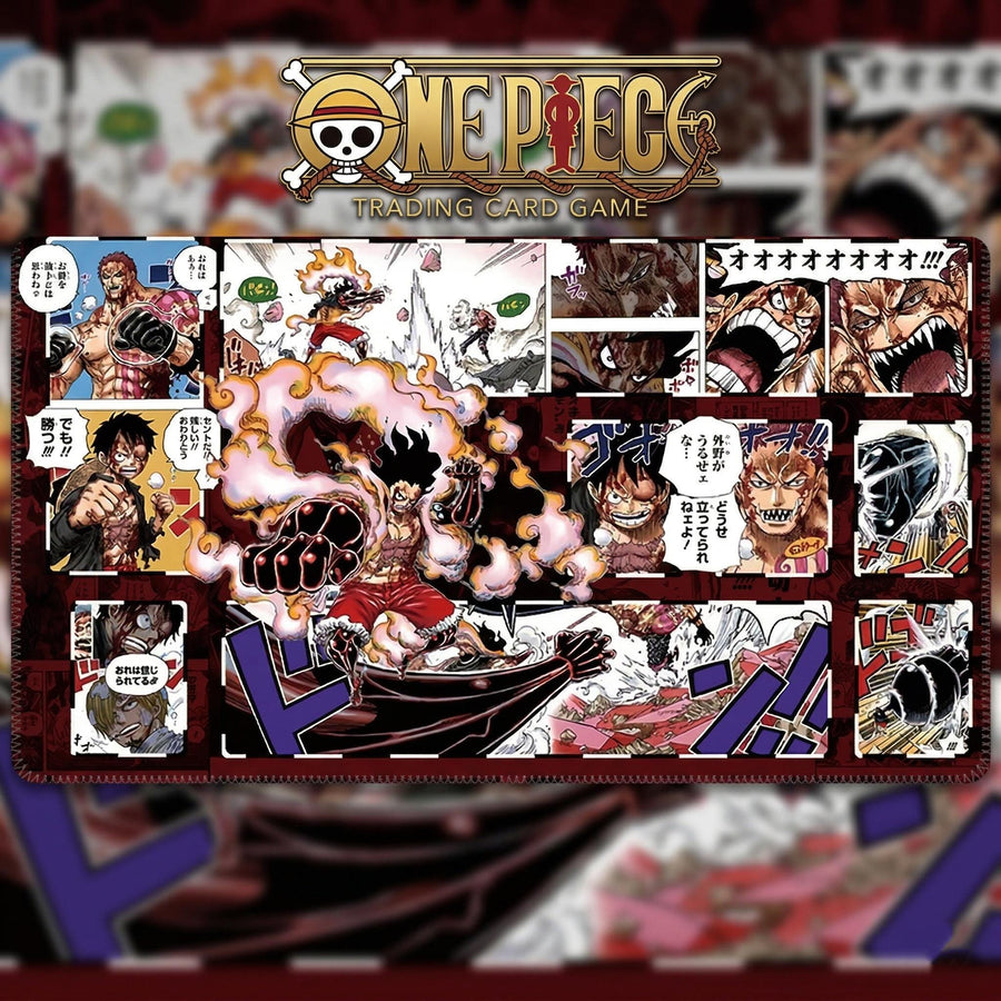 Luffy Snakeman vs Katakuri One Piece Playmat