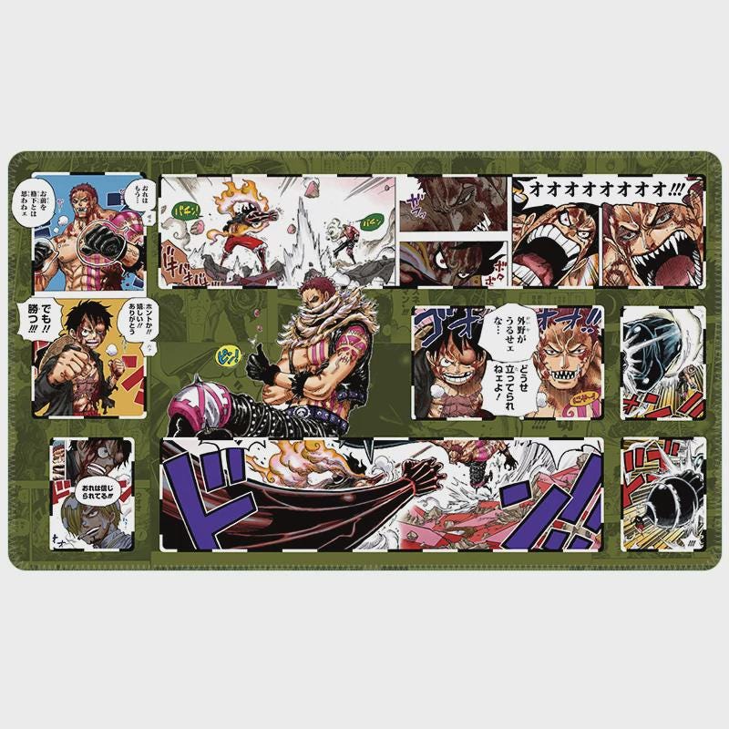 Luffy vs Katakuri Snakeman One Piece Playmat