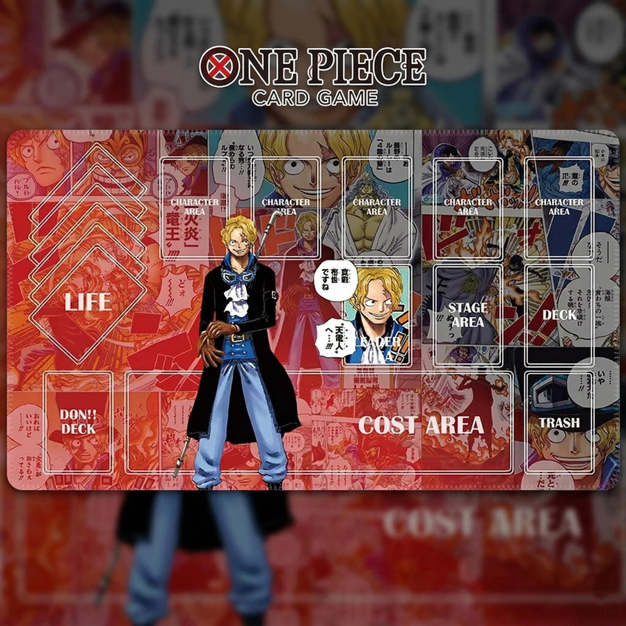 Sabo Manga Panel One Piece Playmat