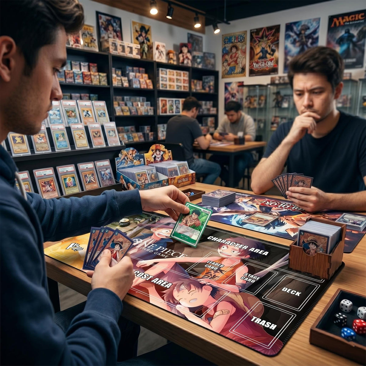 ASL Brothers Young Luffy Ace Sabo Playmat