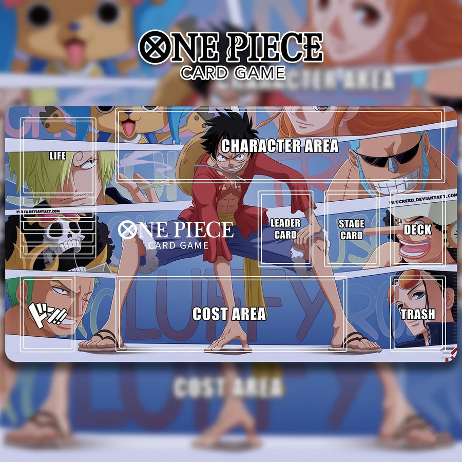 Straw Hat Crew & Nakama One Piece Playmat