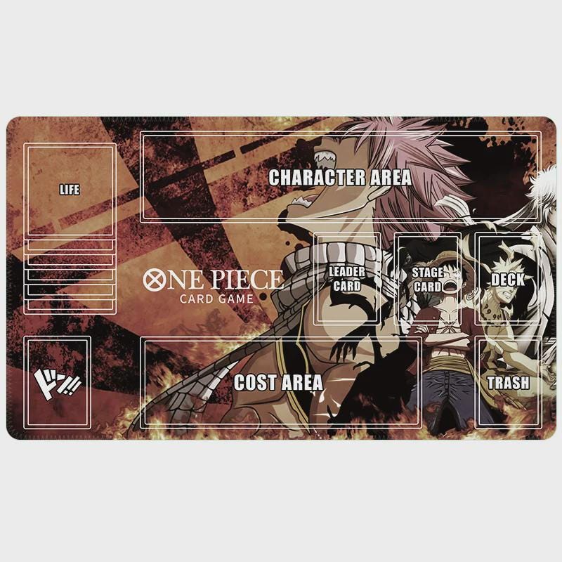 Anime Crossover One Piece Playmat