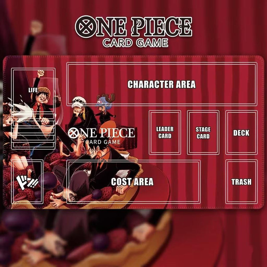 Luffy Law Ace & Chopper Suit Playmat
