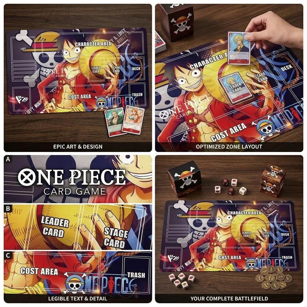 Luffy Straw Hat Edition One Piece Playmat