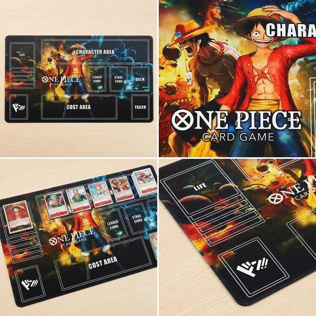 Luffy & Ace One Piece Playmat