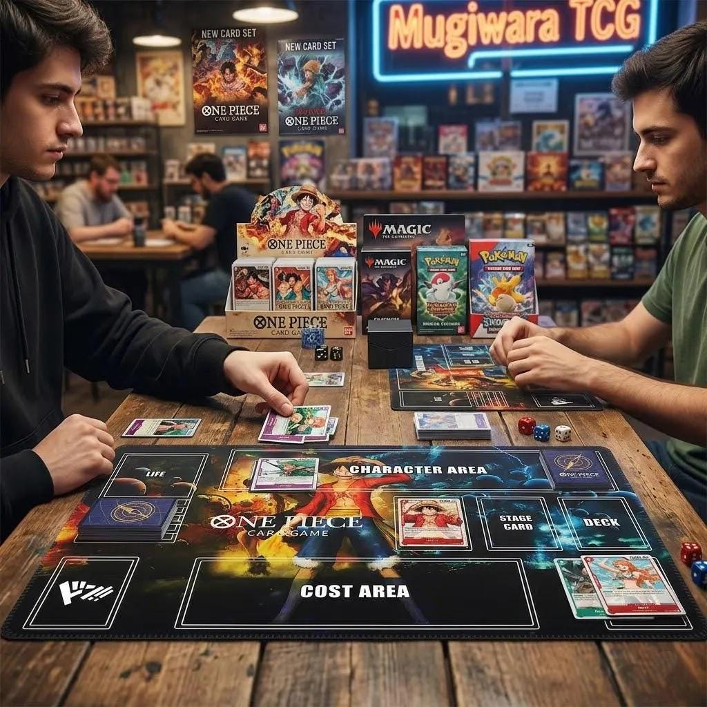 Luffy & Ace One Piece Playmat