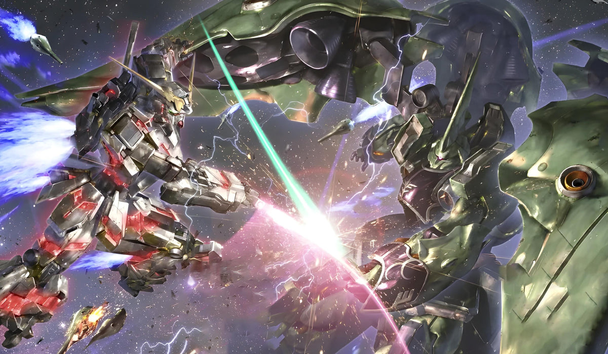 Unicorn vs Kshatriya Gundam Playmat