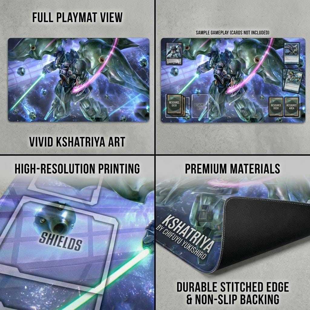 NZ-666 Kshatriya Gundam Playmat IV
