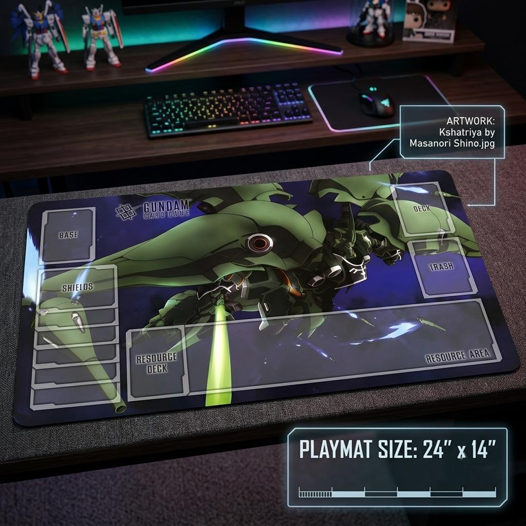 NZ-666 Kshatriya Gundam Playmat III