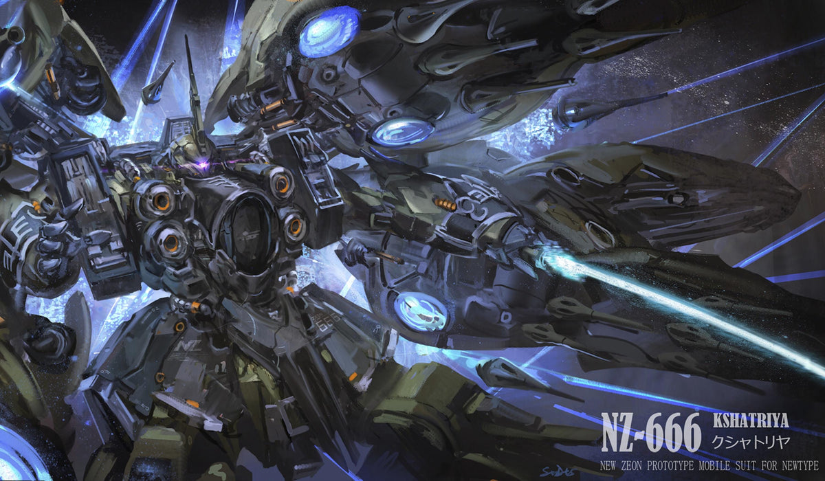 Kshatriya Mobile Suit Gundam Playmat