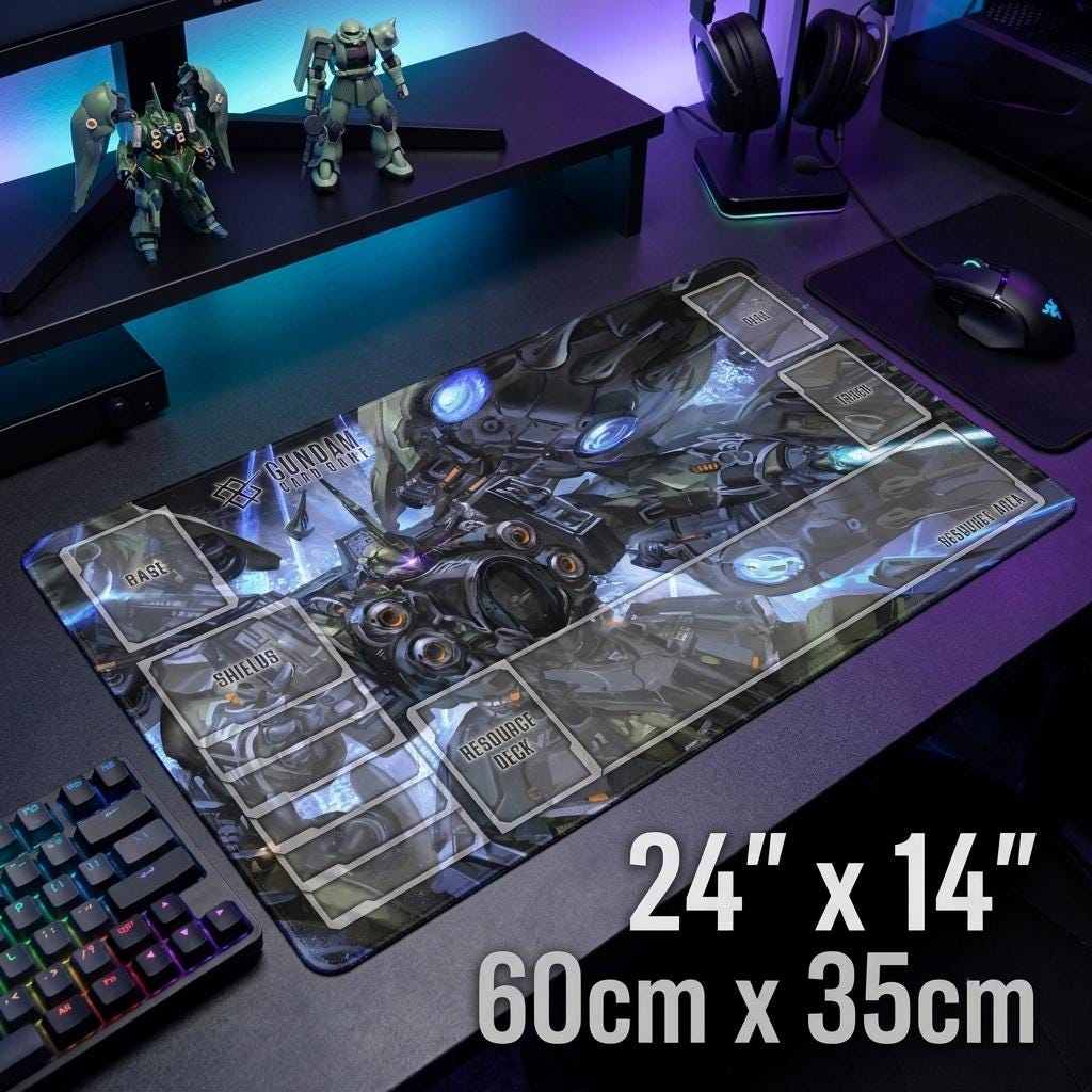 Kshatriya Mobile Suit Gundam Playmat