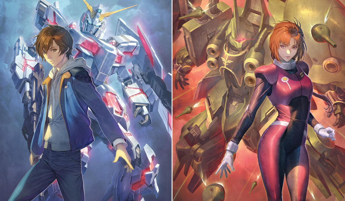 Marida Cruz Kshatriya & Banagher Links Unicorn Gundam Playmat