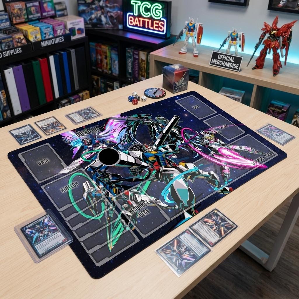 Cosmic Mecha Gundam Playmat