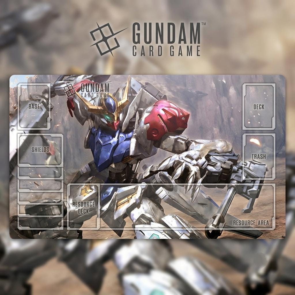 Mecha Anime Gundam Playmat