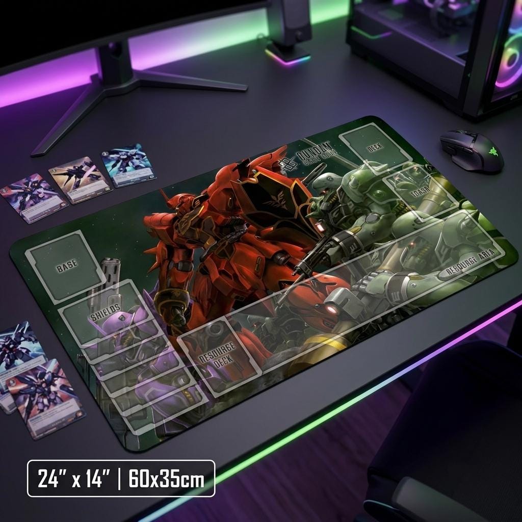 Sinanju Gundam Playmat