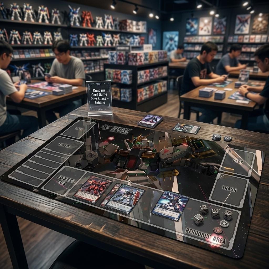 Gundam Card Game Playmat II