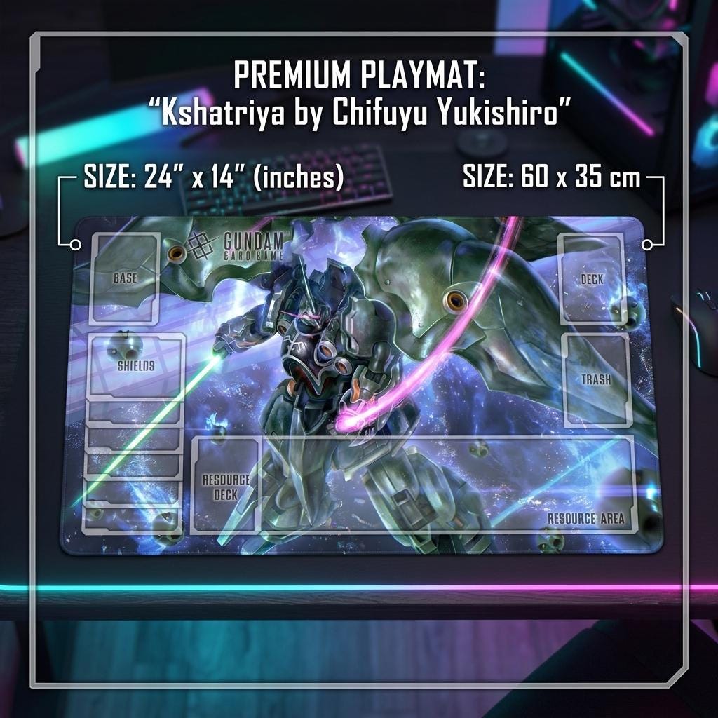 NZ-666 Kshatriya Gundam Playmat IV
