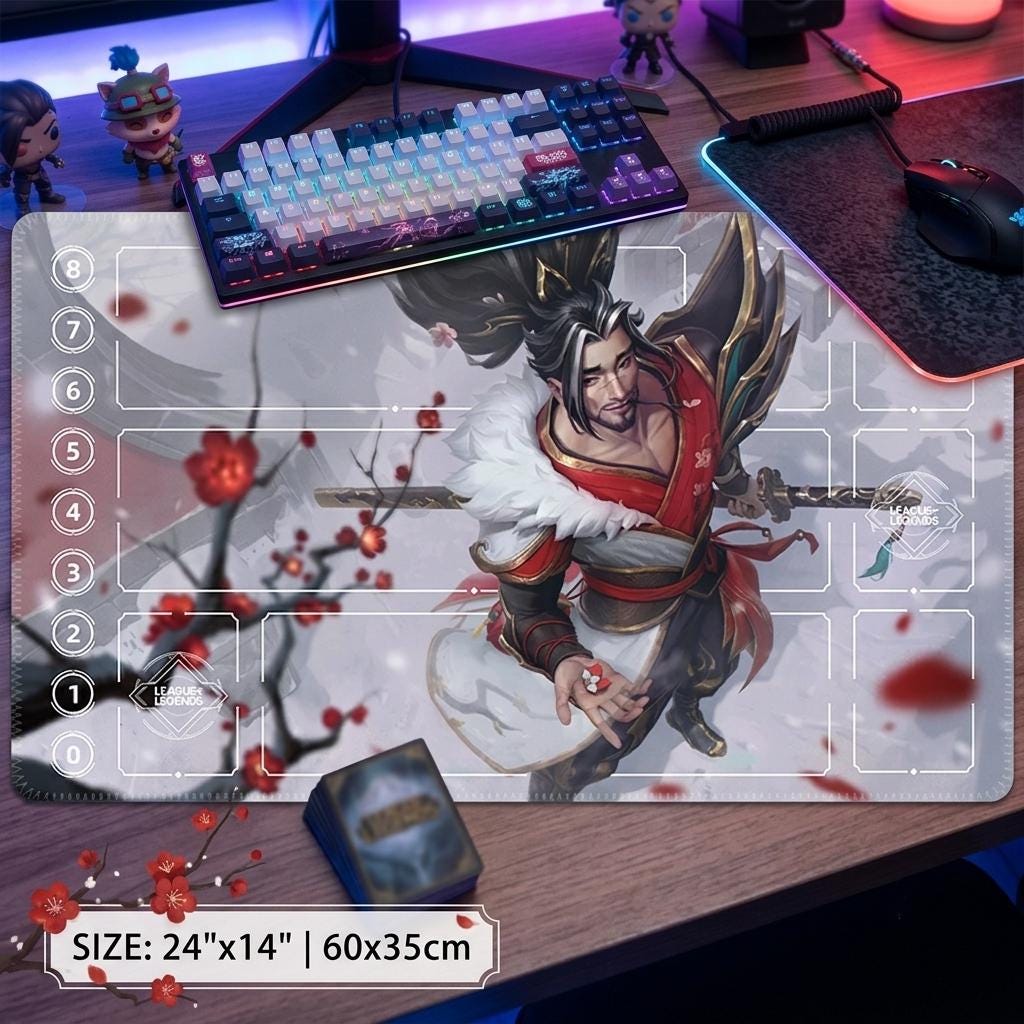Yasuo Riftbound Playmat