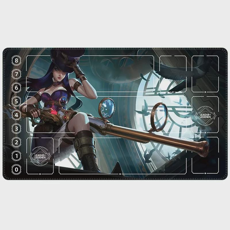 Caitlyn Riftbound Playmat III
