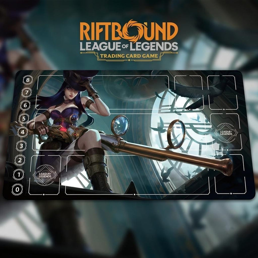Caitlyn Riftbound Playmat III
