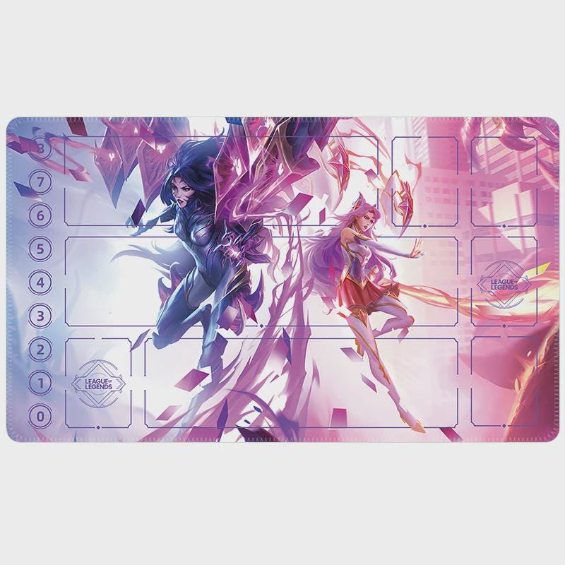 Star Guardian Kai'Sa Akali Riftbound Playmat
