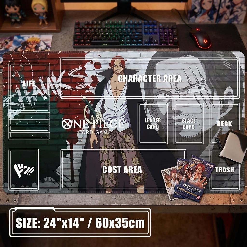 Shanks Red Hair One Piece Playmat II