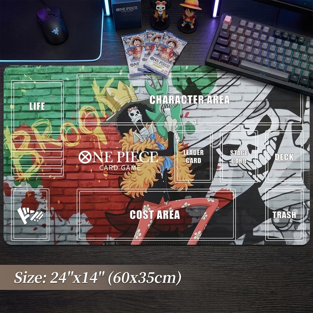 Brook One Piece Playmat