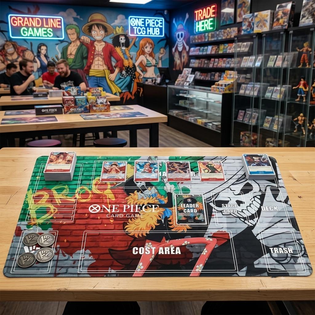 Brook One Piece Playmat