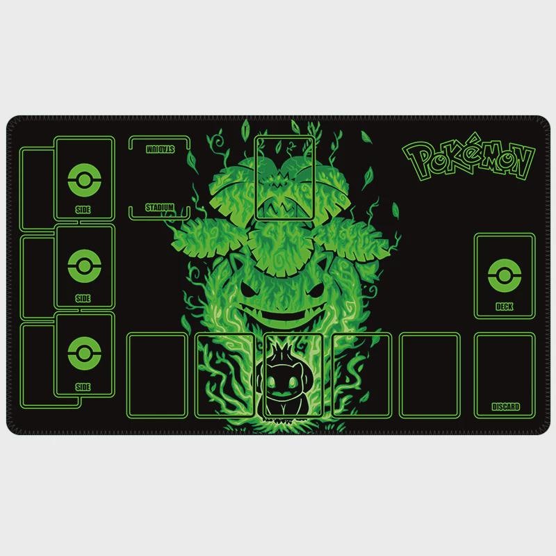 Custom Pokemon Neon Elemental Playmat