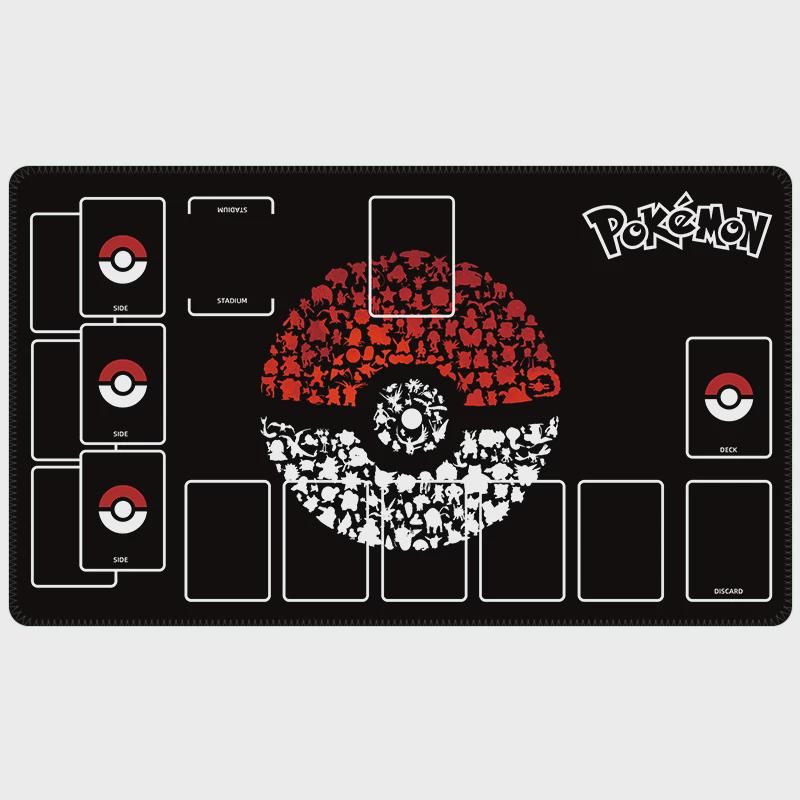 Custom Pokemon Neon Elemental Playmat