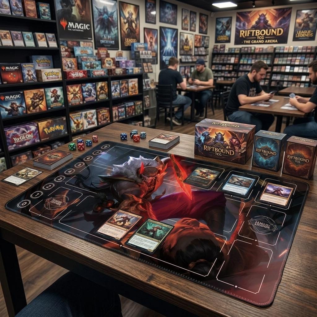 Yone Riftbound Playmat II