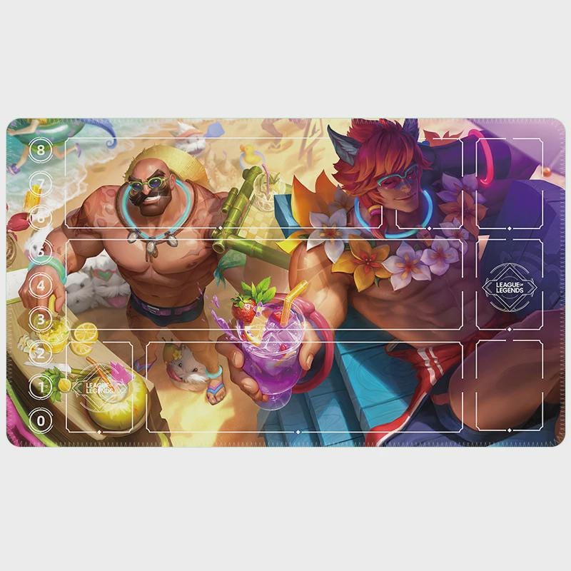 Pool Party Sett & Braum Riftbound Playmat