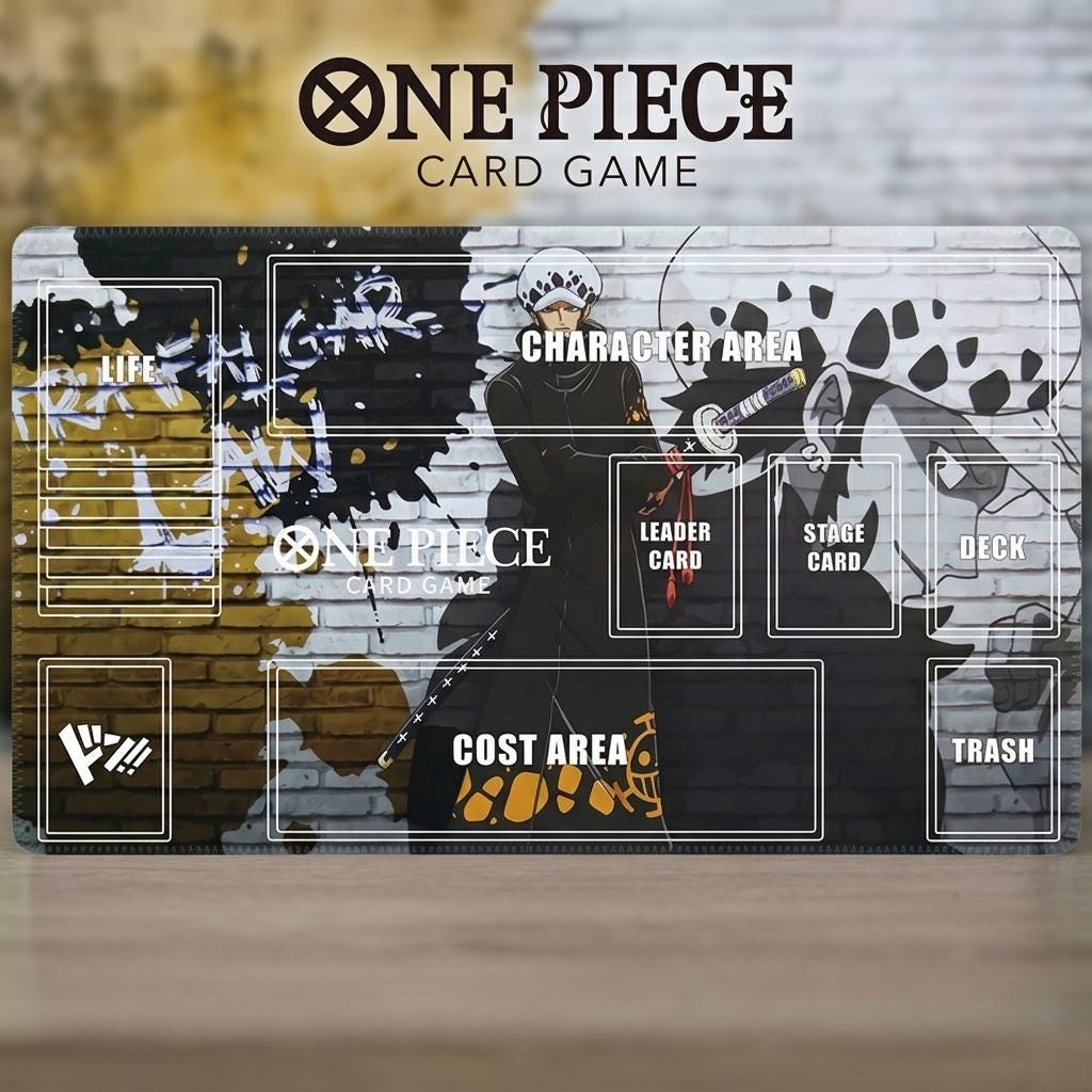 Trafalgar Law One Piece Playmat